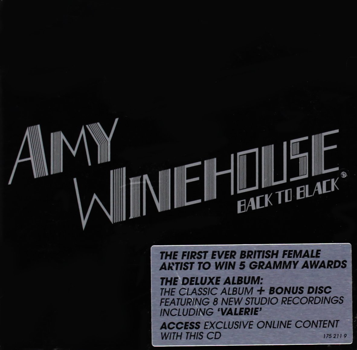 AMY WINEHOUSE Back To Black CD NEW Deluxe Edition 602517521193 | EBay