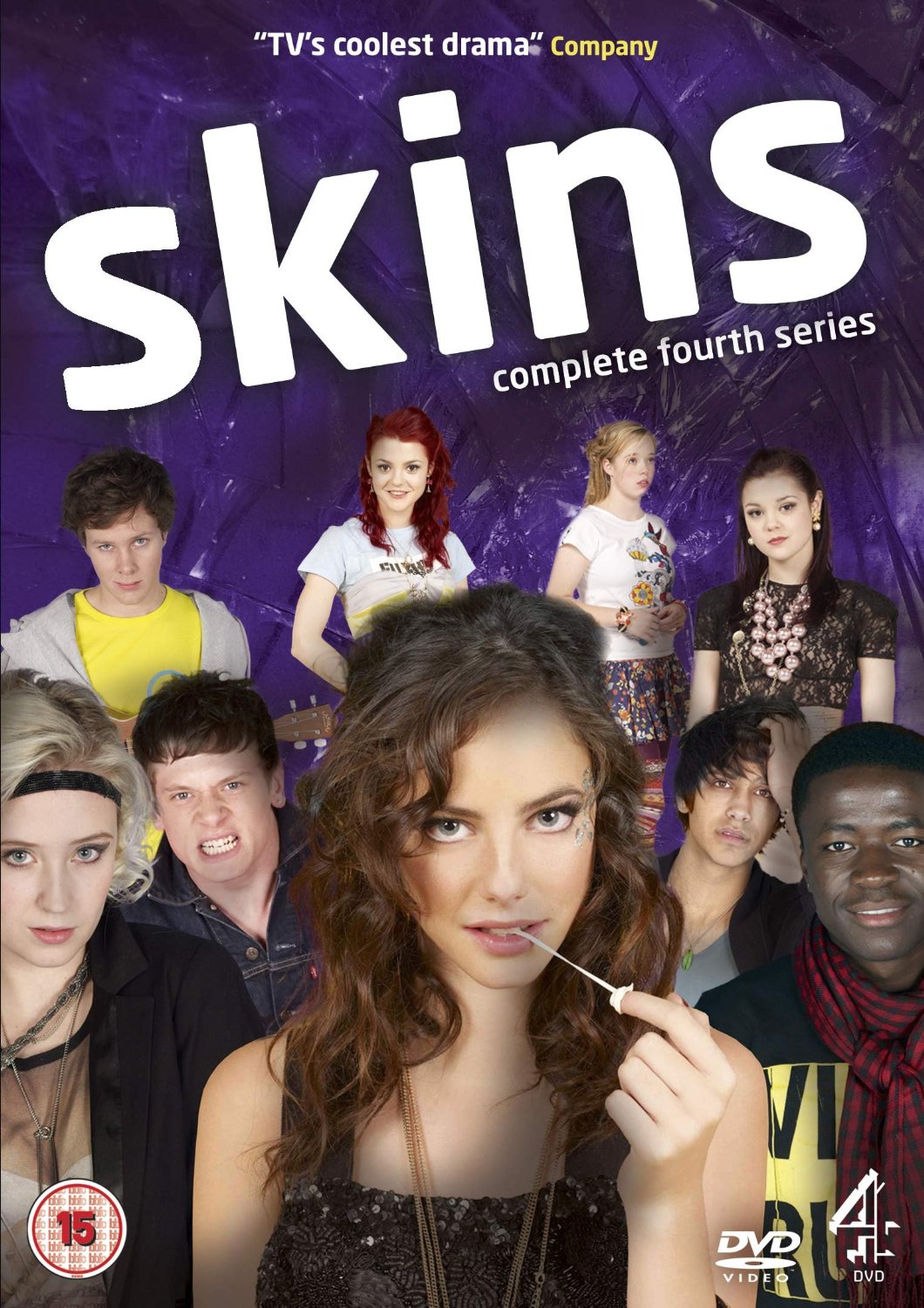 Skins Complete Series 4 Dvd Channel 4 Tv Drama New Pal Region 2 Sealed